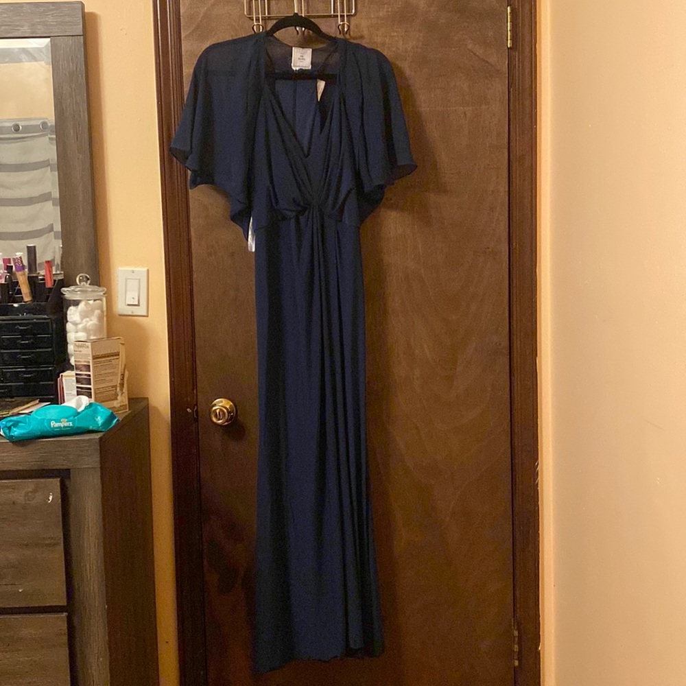 Long dress blue size 8